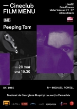 Cineclub FILM MENU: Peeping Tom (Michael Powell, 1960)